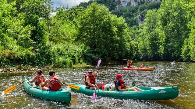 Loisir canoé kayak Célé Lot Dordogne